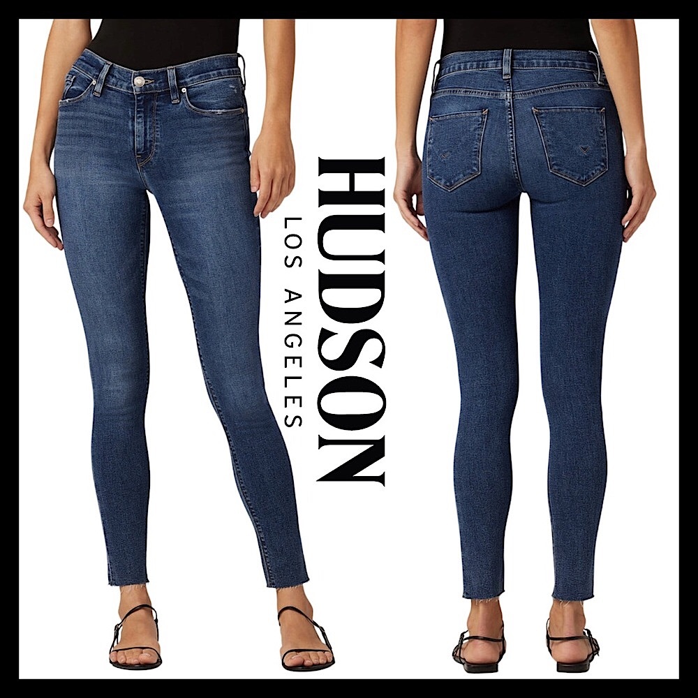Hudson Los Angeles Premium Women’s Nico Super Skinny Denim Jeans Size (30)